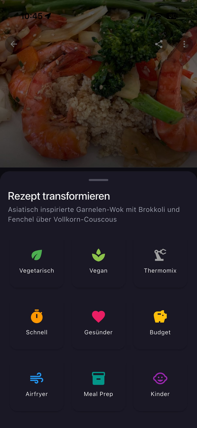 Rezept Transformator